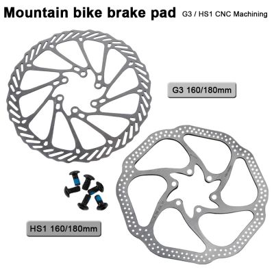 180mm/160mm 6 Inches Stainless Steel Rotor Disc Brake For Mtb Mountain Road Cruiser Bike Parts