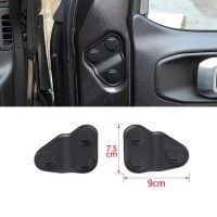 、‘】【； For Jeep Wrangler JL JT 2018 2019 2020 2021 2022 Willys Front Door Screw Protection Cover Trim Screw Decor Sticker Accessory 2PC