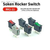 【CW】♤卍◘  Uniteelec-Soken RK1-11 2 Feet On-Off 16A 250V Durable Rocker