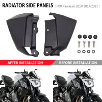 NEW Z650 Motorcycle Radiator Caps Side Panels Both Sides Proterction Guard Covers For Kawasaki Z 650 2017 2018 2019 2020 2021