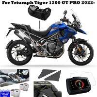 ◎ Tiger 1200 GT 2022อุปกรณ์เสริมที่คลุมที่นั่งแผงหน้าปัดป้องกันหน้าจอแฮนเดิลบาร์ตัวยึดแผ่นรองถังสำหรับ1200เสือ GT PRO