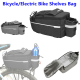 Cycling Shoulder Bags Rear Rack Reflective MTB Bike Pannier Foldable Insulated Trunk Cooler Pack