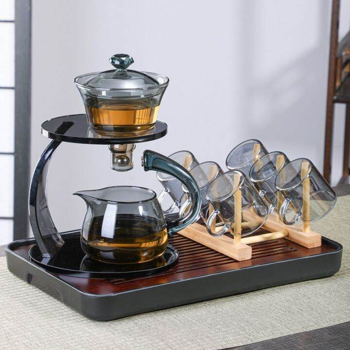 The Realm of the Sky Lazy Tea Set Semiautomatic Maker Luxury