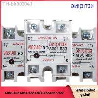 ✼✠✌ Solid State Relay Module SSR-10DA SSR-25DA SSR-40DA SSR-60DA 10A 25A 40A 60A 3-32VDC 24-380VAC High Quality With Plastic Cover