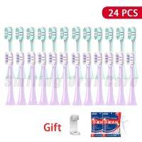 ZZOOI SOOCAS X3Pro/X3U/D2 Electric Toothbrush Head Replacement Toothbrush Heads V1/V2/X3/X5/X1/D3 Soft Bristles Vacuum DuPont Nozzle