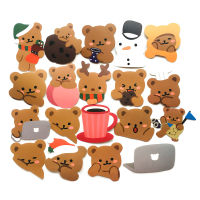 Cute bear 50แผ่น STICKER กันน้ำ สติ๊กเกอร์ ใช้ซ้ำได้ โทรศัพท์มือถื korea rabbit