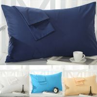 1Pcs Cotton Pillowcase Solid Color Comfortable Pillow Cover For Bed Throw Car Sofa Cushion Cover Home Pillow Case