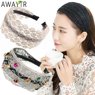 【CC】 1Pcs Wide Fabric Headband Hair Hoop Printing Headwear Accessories