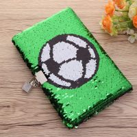 Soccer Notebook Diary Notebook Lock Kids Travel Journal Notebook Lock Key Girl Soccer Gifts Boy Soccer Notebook Planner