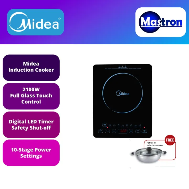 Midea Induction Cooker 2100W C21RT2120 Lazada