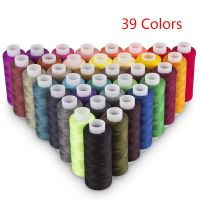 39 Colors Set 100% Polyester Yarn Sewing Thread Roll Machine Hand Embroidery 150 Meter Each Spool Durable For Home Sewing Kit Knitting  Crochet