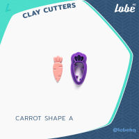 Carrot Shape A Clay Cutter/ Clay Tools/ Clay Earring Cutter/ Plastic Polymer Cutter/ Polymer Clay Cutter/รูปทรงแครอท/ แม่พิมพ์กดดินโพลิเมอร์ทำต่างหู/ ทำเครื่องประดับ DIY