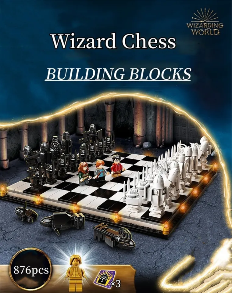 Magic Final Challenge Building Blocks, Assistente Criatividade, Filme de  xadrez, Jogo interativo, Role Play Cavaleiro, Bricks Brinquedos, Presentes