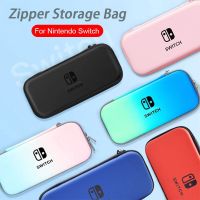 Macaron Gradient Color Storage Bag For Nintendo Switch Game Console Travel Carrying Pouch Protective Case NS JoyCon Cover Cases Covers