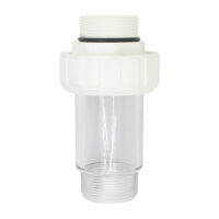 Backwash Sight Glass สำหรับสระว่ายน้ำถังทรายใส Union Observation Window Diameter 50