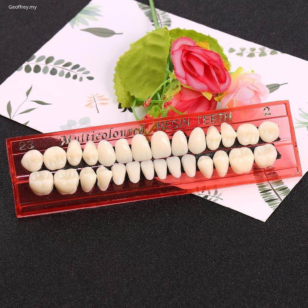 Be Acrylic Resin Denture Teeth Upper Lower Shade Dentures Dental