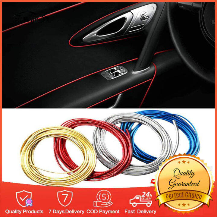 Car Interior Moulding Trim, 3D DIY Color Film Accessories Exterior