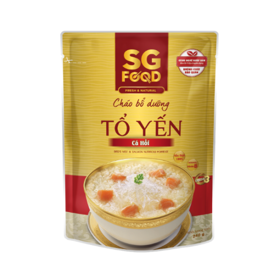 Thùng 30 gói cháo bổ dưỡng sài gòn food 5 vị 240g - ảnh sản phẩm 5