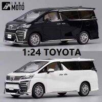 รถโตโยต้าขนาดใหญ่ Alphard/toyota Vellfire /Lexus รถรถ Diecast LM300H โมเดลของเล่นรถ MPV อัลลอยด์สามารถดึงถอยหลังได้พร้อมไฟเสียงของสะสมของเล่นคริสมาสต์ปีใหม่วันเกิดของขวัญ