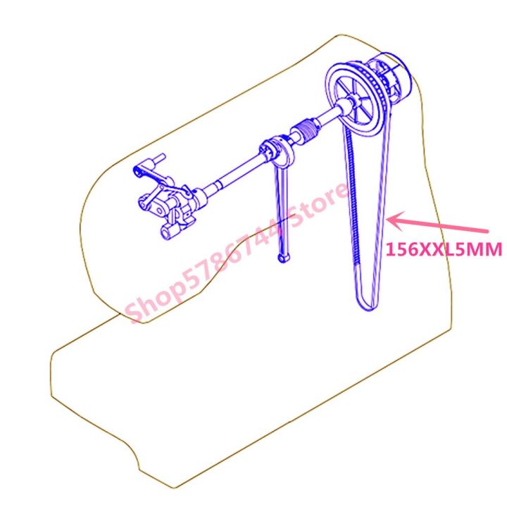 there-is-stock-fast-delivery-motor-drive-belt-007156xxl5-b156156xxl-5mm-for-singer-2250-2259-2263-8280-1507-sewing-machine-parts-accessories