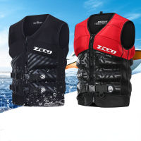 ZCCO เสื้อชูชีพผู้ใหญ่เด็ก Buoyancy Vest ชุดลอยตกปลาเรือ Drifting น้ำท่วมควบคุมเสื้อกั๊กโต้คลื่น