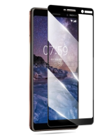 ฟิล์มกระจก เต็มจอ ขอบสีดำโนเกีย7พลัส หน้าจอ 6.0 นิ้ว Full Glue Tempered Glass Screen For For Nokia7Plus / Nokia7 Plus / Nokia 7 Plus