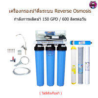 เครื่องกรองน้ำดื่มระบบ Reverse Osmosis ขนาด 20 นิ้ว กำลังการผลิต 150 GPD