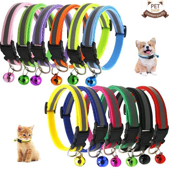 B.O SHOP PE002 BUY 1 TAKE 1 Dog Adjustable Bell Collars For Dog Collar ...