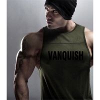 2019 New Workout Muscle Singlets Undershirt Bodybuilding Gym Men Tank Tops nd Fashion Casual Fitness Sleeveless Vest