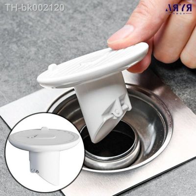 ❖✘﹍ Sewer Floor Drain Bathroom Anti-insect Deodorant Stopper Insectproof Silicone Floor Drain Cover Shower Drain Filter Hair Trap