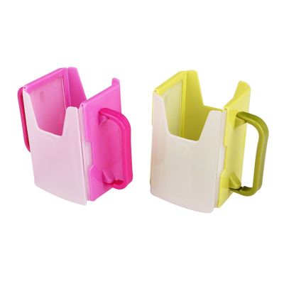 Retractable Baby Milk Carton Water Cup Holder Feeding Supplies Tableware [Mom House]