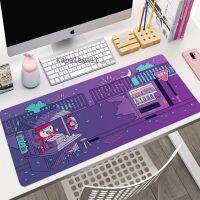 Mechanical Keyboard Mausepad Kawaii Mouse Pad Pink Desk Mat Gaming Anime Accessories Mousepad Company Personalized Slipmat Gamer