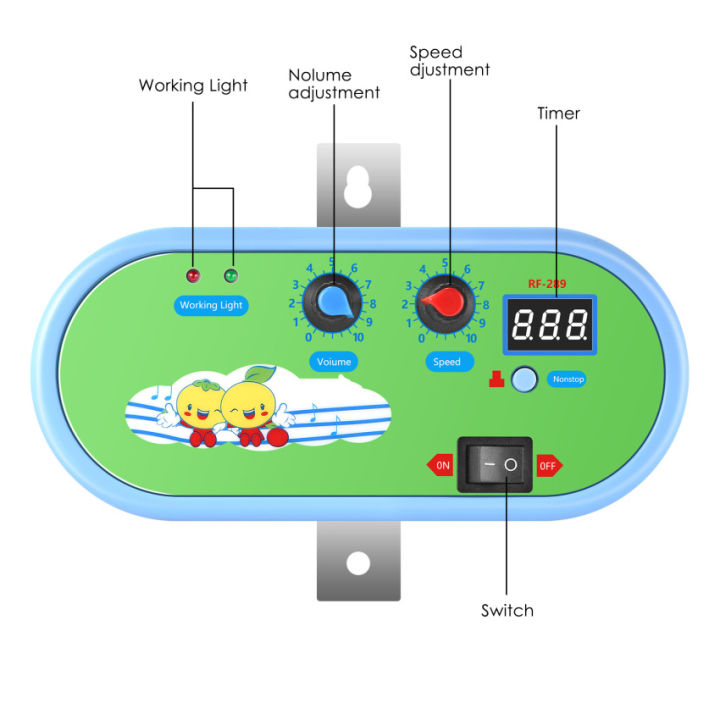 ไฟฟ้าแกว่งทารก-controller-แขวนเปลไฟฟ้าควบคุมนาฬิกาจับเวลาปรับได้-swing-ฤดูใบไม้ผลิสำหรับเปลเด็กและเปลเด็ก-ฟรีมือของคุณ-42กก