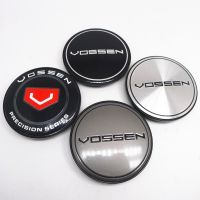 4ชิ้นล้อ VOSSEN 68มม. 62มม. ฝาปิดตรงกลางขอบ SUV อะไหล่ฝาครอบที่ครอบยี่ห้อรถยนต์กันฝุ่นแต่งรถ Huanghanzhong4อุปกรณ์เสริม