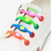 12pcs Stretch Silicone Shoelaces No Tie Shoe laces Elastic Laces Sneakers Adults kids Lazy Shoelace for Shoes Rubber Zapatillas