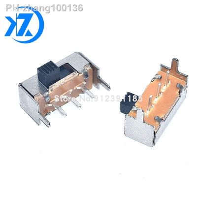 20PCS Toggle Switch SK12F14G4 Horizontal 2 Position handle high 4mm sk12f14 Slide Switch