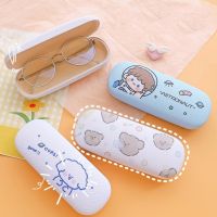 Long Lasting Good Cartoon Eyewear Organizer Case Sunglasses Box Metal Reading Glasses Box Multipurpose Household Supplies