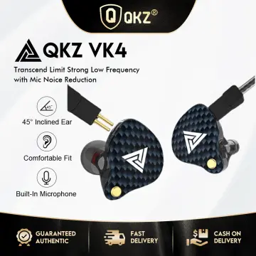 Earphone with 2024 noise cancelling microphone