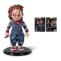 (SOLD-OUT) Noble Collection Childs Play Chucky Bendyfig Action Figure