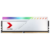 PNY - MD8GSD4320016XSRGB_XLR8 RGB DDR4 Silver 8GB 3200MHz Desktop Memory