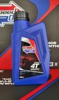 น้ำมันเครื่องspeed oil 10w-40 สังเคราะห์แท้ 100% สำหรับจักร์ยานยนต์4จังหวะขนาด0.8ลิตร สำหรับรถเกียร์ ct Wave Drem Monkey