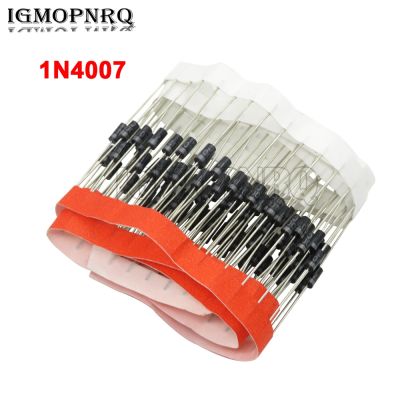 【CW】۩✥  50PCS 1N4007 4007 1A 1000V DO-41 quality Rectifier Diode IN4007 1n4007 New