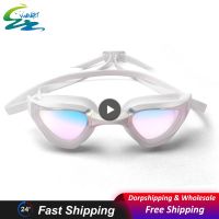 High Elastic Pool Glasses Water Sport Swimming Glasses Adult Anti Fog Swimming Goggles Swimming Waterproof Professional Goggles