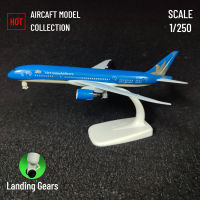 มาตราส่วน1:250โลหะเครื่องบินรุ่นจำลอง,เวียดนามสายการบิน B787เครื่องบินการบินขนาดเล็กศิลปะคอลเลกชันเด็กเด็กของเล่น