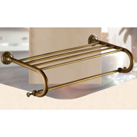 Antique Brass Carved Towel Paper Holder Bathroom Towel Rack Bathroom Accessories Retro Faucet Bathroom Hardware Set