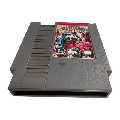 ✲◎▽ For Classic NES Game Panic Restaurant Game Cartridge For NES Console 72 Pins 8 Bit Game Card