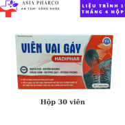 Viên Vai Gáy thảo dược Hadiphar giúp giảm đau nhức mỏi vai gáy, xương khớp