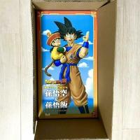 Gigantic Series - Dragon Ball Z - Son Goku (ซุนโกคู) &amp; Son Gohan (ซุนโกฮัง) (ของแท้)(มือ 1)(Lot Japan)(มีกล่องน้ำตาล)