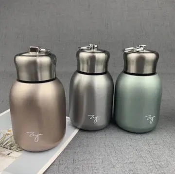 Stainless Steel Coffee Thermos Bottle, Double Wall, Small Vacuum  Insulation, Thermal Water Mug, Mini Portable, 300ml