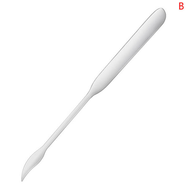 MIEY 1PC Dual Heads Stainless Steel Cosmetic Makeup Mixing Spatula Tool for Palette Lazada PH